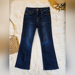 Dear John Jeanne High Rise Cropped Flare Jeans